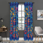 Ancient Indian Warli Tribal Print Curtain