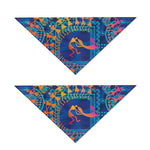 Ancient Indian Warli Tribal Print Dog Bandana