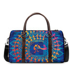 Ancient Indian Warli Tribal Print Duffle Bag