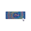 Ancient Indian Warli Tribal Print Extended Mouse Pad