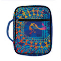Ancient Indian Warli Tribal Print Front Pocket Bible Bag