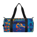 Ancient Indian Warli Tribal Print Gym Bag