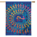 Ancient Indian Warli Tribal Print House Flag