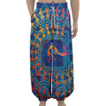 Ancient Indian Warli Tribal Print Lantern Pants