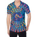 Ancient Indian Warli Tribal Print Men's Shirt