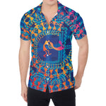 Ancient Indian Warli Tribal Print Men's Shirt
