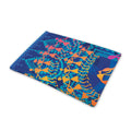 Ancient Indian Warli Tribal Print Pet Cooling Mat Cover