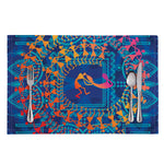 Ancient Indian Warli Tribal Print Placemat