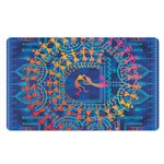 Ancient Indian Warli Tribal Print Polyester Doormat