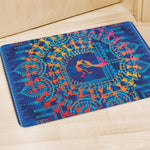 Ancient Indian Warli Tribal Print Polyester Doormat