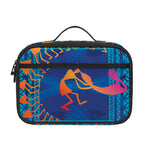 Ancient Indian Warli Tribal Print Portable Lunch Bag