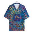 Ancient Indian Warli Tribal Print Rayon Hawaiian Shirt