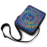 Ancient Indian Warli Tribal Print Rectangular Crossbody Bag