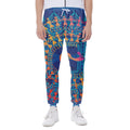 Ancient Indian Warli Tribal Print Joggers