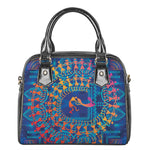 Ancient Indian Warli Tribal Print Shoulder Handbag