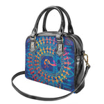 Ancient Indian Warli Tribal Print Shoulder Handbag