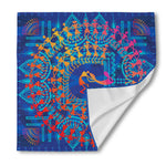Ancient Indian Warli Tribal Print Silk Bandana