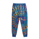 Ancient Indian Warli Tribal Print Sweatpants
