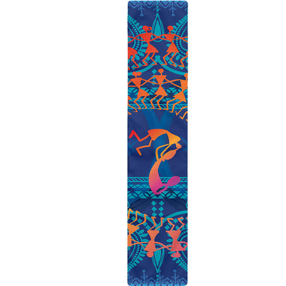 Ancient Indian Warli Tribal Print Table Runner