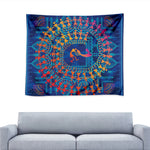 Ancient Indian Warli Tribal Print Tapestry