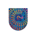Ancient Indian Warli Tribal Print Toilet Lid Cover