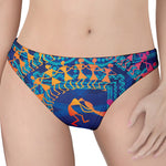 Ancient Indian Warli Tribal Print Women's Thong