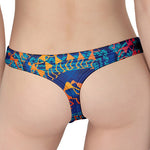 Ancient Indian Warli Tribal Print Women's Thong