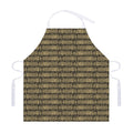 Ancient Maya Pattern Print Adjustable Apron