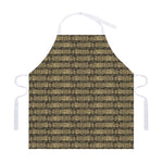 Ancient Maya Pattern Print Adjustable Apron
