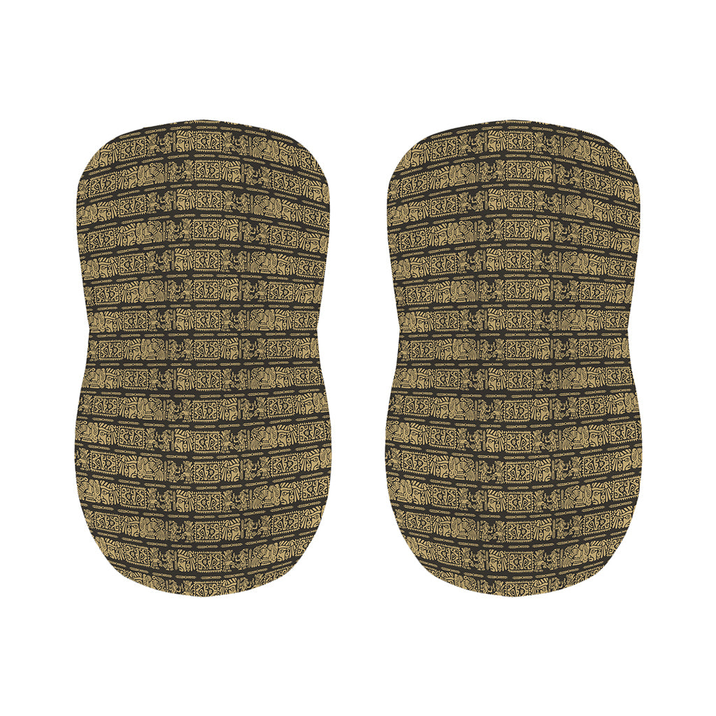 Ancient Maya Pattern Print Bar Stool Covers