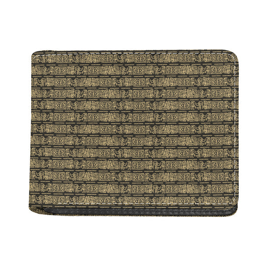 Ancient Maya Pattern Print Bifold Wallet