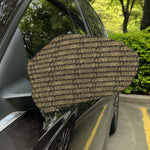 Ancient Maya Pattern Print Car Side Mirror Covers