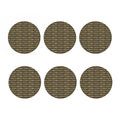 Ancient Maya Pattern Print Coaster Set