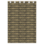 Ancient Maya Pattern Print Curtain