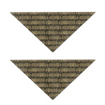 Ancient Maya Pattern Print Dog Bandana