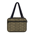 Ancient Maya Pattern Print Double Strap Bible Bag