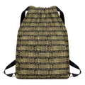 Ancient Maya Pattern Print Drawstring Backpack