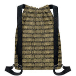 Ancient Maya Pattern Print Drawstring Backpack
