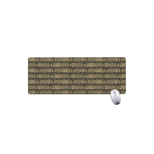 Ancient Maya Pattern Print Extended Mouse Pad