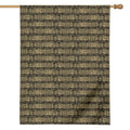 Ancient Maya Pattern Print House Flag