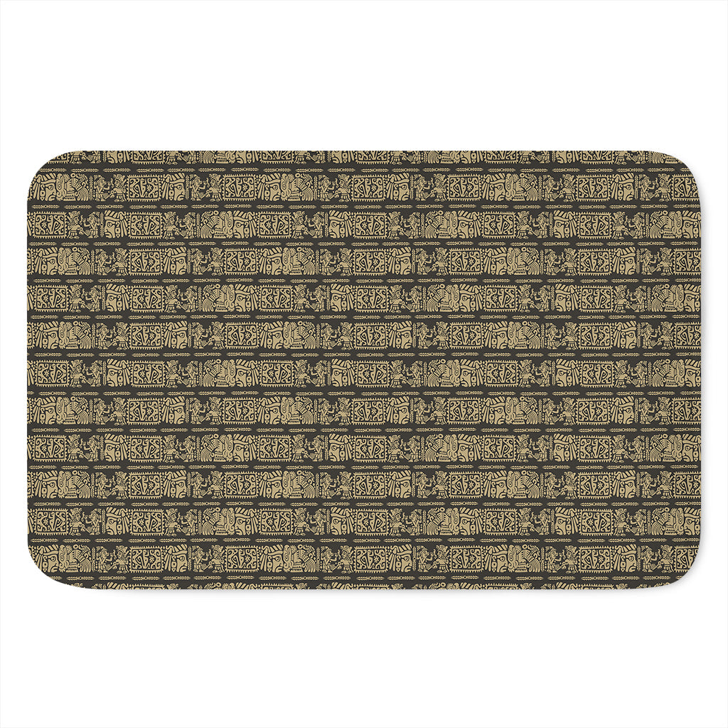 Ancient Maya Pattern Print Indoor Door Mat