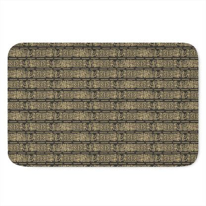 Ancient Maya Pattern Print Indoor Door Mat