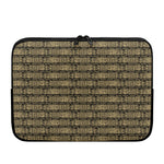 Ancient Maya Pattern Print Laptop Sleeve