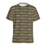 Ancient Maya Pattern Print Men's Sports T-Shirt