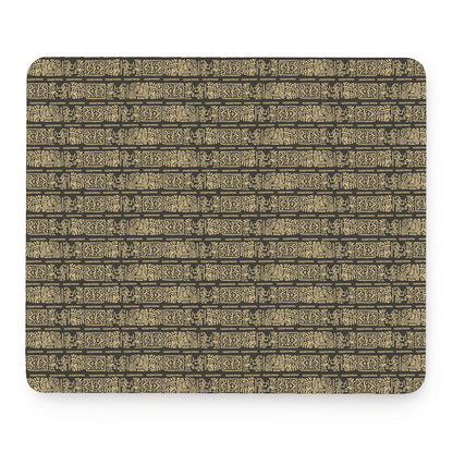 Ancient Maya Pattern Print Mouse Pad