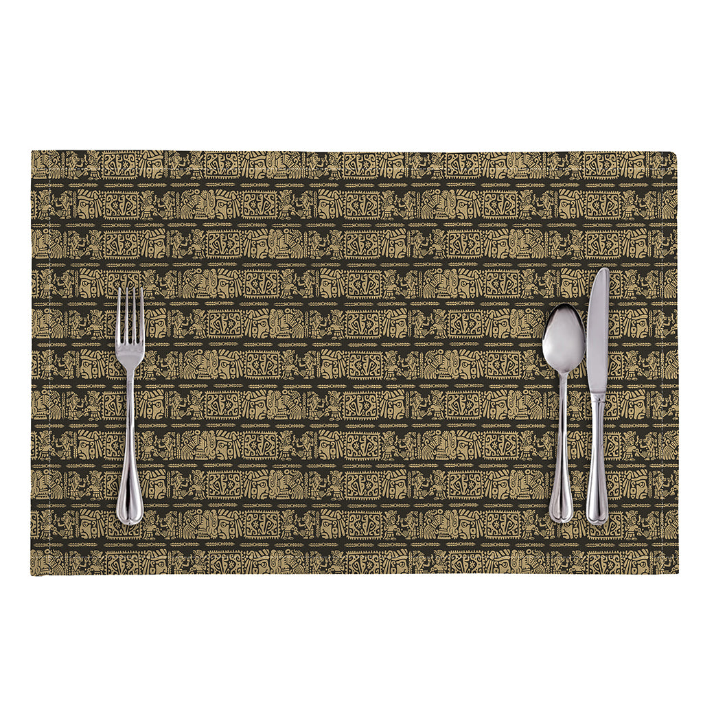 Ancient Maya Pattern Print Placemat