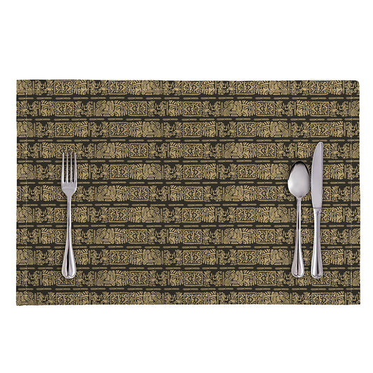 Ancient Maya Pattern Print Placemat