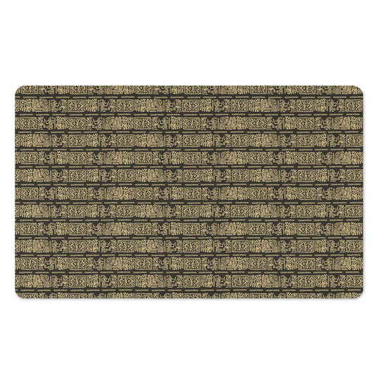 Ancient Maya Pattern Print Polyester Doormat