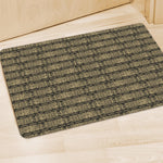 Ancient Maya Pattern Print Polyester Doormat