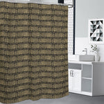 Ancient Maya Pattern Print Premium Shower Curtain
